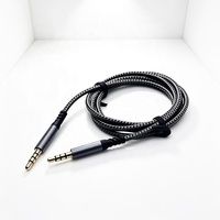 Câble audio 3,5 mm mâle-mâle stéréo Hi-Fi, son haute fidélité, câble tressé en nylon Aux-Aux 1/8 pour écouteurs, autoradios, enceintes domestiques
