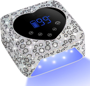 Lampe UV LED sans fil 78W pour le séchage du vernis gel, lampe rechargeable à batterie pour le durcissement professionnel des ongles, lumière UV puissante pour salon - Product Image 4