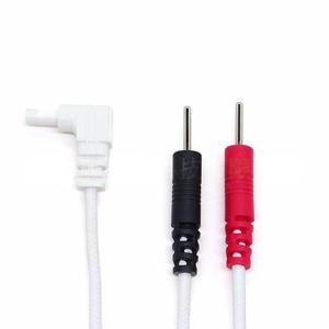 مخصص dc2.90 درجة ثني رأس ذكر إلى إبرة إلكترود * 2 ملحقات مدلك تسخير - Product Image 3