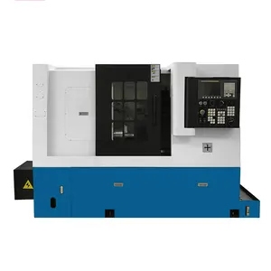 مخرطة SUMORE Torno Cnc، ماكينة معدنية STC40L أفقية للمواطن، ماكينة مخرطة cnc أوتوماتيكية، مخرطة cnc مائلة