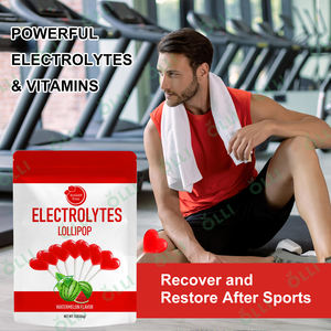 Olli OEM อมยิ้มอิเล็กโทรไลสำหรับผู้ใหญ่อาหารเสริมกีฬาโภชนาการที่มีน้ำตาลเพิ่มความชุ่มชื้นและการเจริญเติบโตของกล้ามเนื้อ - Product Image 3