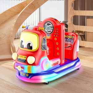เครื่องเล่นรถไฟสองที่นั่งแบบโยกสำหรับวางขายในซูเปอร์มาร์เก็ตเชิงพาณิชย์ - Product Image 4