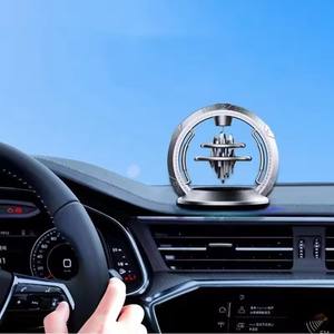 Difusor de aire de aromaterapia con energía solar montado <span class=keywords><strong>en</strong></span> el automóvil con levitación magnética giratoria Diseño fresco Aerosol Spray y tipos de líquidos - Product Image 4