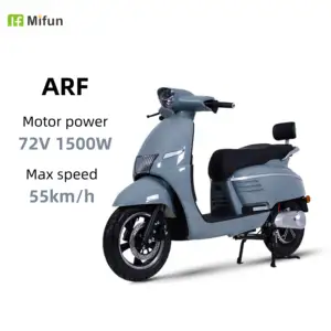 Hot Sale Best Quality Mifun 1500W 2 Wheel Electric Motorcycles Scooter Electric Motorbike For Adult