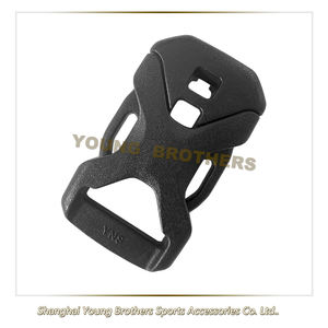 Hebilla de conexión de Liberación lateral de plástico de alta calidad con clip de ala para mochilas o maletas - Product Image 3