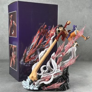 Figurine <span class=keywords><strong>One</strong></span> <span class=keywords><strong>Piece</strong></span> King GK Long Mobile Phone Gun Lufei Judicial Island Chapter Battle Form Model Ornaments Boxed Hand-held - Product Image 1