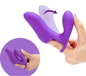 Vibrateur rechargeable à télécommande pour doigt, massage du point G et du clitoris, 10 vitesses, puissant, étanche, non lubrifié, pour femmes - Product Image 2