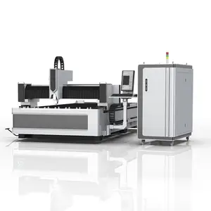 Rifornimento della fabbrica 1000W di controllo automatico di messa a fuoco rapida prototipazione laser in metallo macchina da taglio laser in fibra CNC