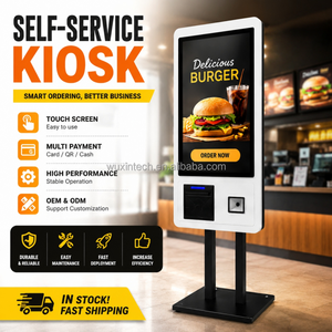 Kiosco de <span class=keywords><strong>Autoservicio</strong></span> con Pantalla Táctil Android de 27/32'' y Lector de Códigos de Barras con SDK para <span class=keywords><strong>McDonald</strong></span>'s, Venta al Por Mayor del Fabricante - Product Image 3