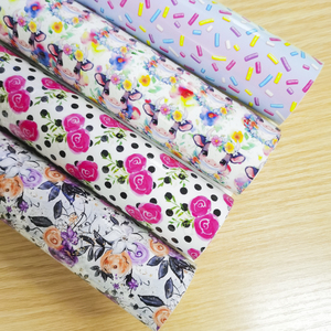 Tùy Chỉnh In Mô Hình Phim Hoạt Hình Tổng Hợp PVC Giả Da Cuộn Mịn Thiết Kế Mới PU Chất Liệu Cho Túi Và Xe Sử Dụng - Product Image 1