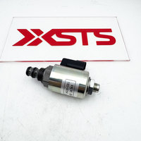 Válvula Solenoide 185-4254 para Motor Caterpillar 3054 3054C 3044C C3.4, Cargadora 216 236 242B 299C 430D, Piezas de Maquinaria de Construcción