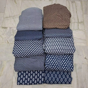 Tela de Algodón Abstracta y Geométrica No Tejida Hecha a Mano para Confección de Vestidos y Bolsos, Peso Medio, Transpirable, Precio al por Mayor - Product Image 1