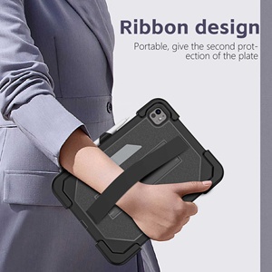 เคสแข็งกันกระแทกเต็มตัวเคสแท็บเล็ตทนทานพร้อมที่ใส่ดินสอเคสป้องกัน3ชั้นสำหรับ iPad Pro Air 11 13 10.2 - Product Image 4