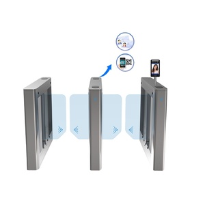 Outdoor Wasserdichtes Funktionstüren-Schwenk-Drehkreuz mit Smartcard für Supermärkte, Automatisches Öffnungs- und Zugangskontrollsystem - Product Image 6