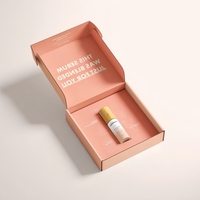 Boîte d'expédition en carton ondulé personnalisée avec logo, pour maquillage, coffret cadeau de luxe, ensemble cosmétique, emballage de soins de la peau – Nouveauté 2026, Vente Flash