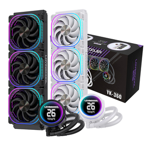 Lovingcool AM5 <span class=keywords><strong>Intel</strong></span> I9 Series 240/360mm enfriador líquido gran volumen de aire refrigeración por agua pantalla Digital Aio enfriador para PC de juegos - Product Image 1