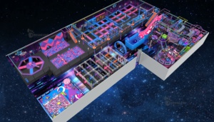 Instalaciones para Parques de Diversiones, Área de Juegos Interior Comercial, Parque de Aventuras Infantil para Escuelas y Centros Comerciales - Product Image 2