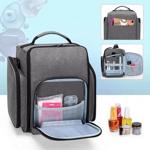 Organisateur de vernis à ongles BSCI pour 72 flacons, avec plusieurs compartiments de rangement et 3 pochettes amovibles - Product Image 4
