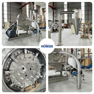 Broyeur à griffes en acier inoxydable auto-amorçant à haute efficacité avec roulement de moteur pour le traitement des aliments et des produits chimiques 1 kW 51-100 kg/h de production - Product Image 5