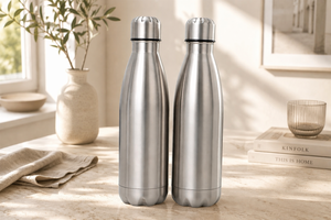 <span class=keywords><strong>Bouteille</strong></span> d'eau en acier inoxydable, gourde sportive, thermos isolé à double paroi, anti-fuite, pour voyage, extérieur, salle de sport, logo personnalisé, 500 ml - Product Image 3