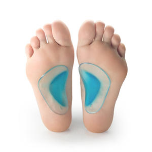 Coussinets de soutien de la voûte plantaire réutilisables anti-douleur pour pieds plats Gel cosmétique Coussins de soutien de la voûte plantaire auto-adhésifs pour hommes et femmes - Product Image 3