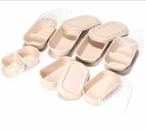 Biodegradable Compostable Eco-Friendly Paper Food Packaging <b>Boxes</b> Salad Containers for Candy Cafe Takeout Wholesale Custom Logo - Product Image 1