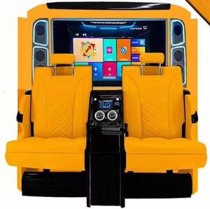 Conversion intérieure de fourgon VIP, sièges de voiture modifiés sur mesure, barre cachée de luxe, siège escamotable pour V Class Vito W447 - Product Image 2