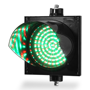 Feu de signalisation LED rouge-vert 200 mm en une seule unité, prix direct usine, pour la sécurité routière - Product Image 5