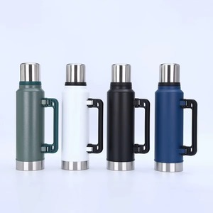Venta al por Mayor de Termos de Acero Inoxidable para Exteriores, Botellas de Agua Aisladas para Viaje, Doble Pared, Herméticas, Mantienen la Temperatura de 6 a 12 Horas - Product Image 5