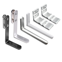 Code d'angle en L avec clips, code d'angle en L pour cloison de bureau, pièces de connexion suspendues