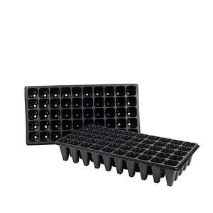 Plateau de semis en plastique PET rectangulaire robuste en gros, 21, 32, 50, 72, 98, 105, 128, 168, 200 trous pour bacs à plantes d'extérieur - Product Image 2