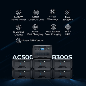 Generadores Solares de Onda Sinusoidal Pura de 10000 Vatios con Inversor de Corriente y Batería, Disponibles en EE. UU. - Product Image 3