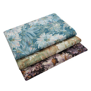 <span class=keywords><strong>Tissu</strong></span> jacquard en microfibre style Fabmonet <span class=keywords><strong>pour</strong></span> vêtements faits main, tapis de table, jupes, <span class=keywords><strong>peinture</strong></span> à l'huile en gros - Product Image 1