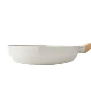 Poêle antiadhésive AUX 8 coins 24-28 cm blanche pour cuisinières à gaz et à induction - Product Image 2