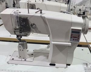 QK-901H New Single Needle Direct Drive Motor Post Bed High-Speed Needle Feed Industrial Lock Stitch Pillar <b>Sewing</b> <b>Machine</b> - Product Image 6