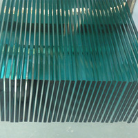 Verre trempé haute résistance directement de l'usine chinoise, épaisseur 5-12 mm, écologique et sûr, marque OEM/ODM, moderne pour salle de bain et cuisine