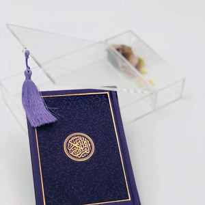 Boîte Coranique en Acrylique Transparent Personnalisée Vente Directe Usine Boîte <span class=keywords><strong>de</strong></span> Rangement Lucite pour Magasin - Product Image 2