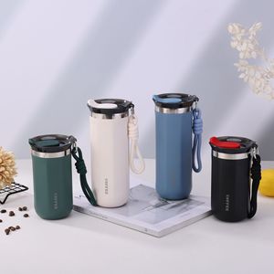 Taza de Viaje Moderna de Alta Calidad con Logotipo Personalizado, 350ml 500ml, Aislada al Vacío, Doble Pared, Acero Inoxidable, para Café - Product Image 3