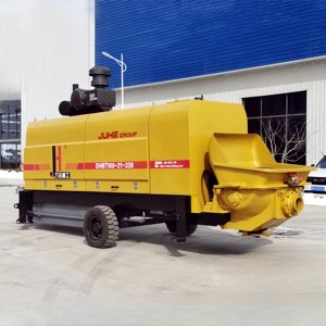 JIUHE Fabricants de machines à béton Pompe à béton sur remorque Machines à béton à vendre - Product Image 3