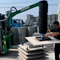 Lève-chargeur à ventouses pour dalles de 130 kg, fabriqué en Chine, pour chariot élévateur et manutention de pierres