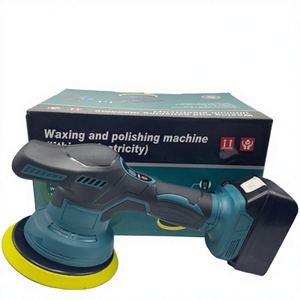 Polisseuse électrique <span class=keywords><strong>sans</strong></span> fil 21V à batterie lithium rechargeable pour voiture, petite <span class=keywords><strong>machine</strong></span> domestique pour réparation de rayures et cirage automobile - Product Image 1