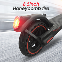 Trottinette électrique pliable pour adultes E9PRO en alliage d'aluminium 5.2/7.8ah avec clignotants, fabrication OEM ODM en Chine