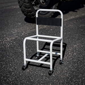 Chariot de transport de pneus simple LT-1A à 4 roues avec freins et roulettes pour atelier de réparation automobile - Product Image 5