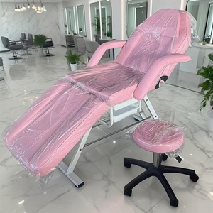 Giường massage có thể điều chỉnh gấp gọn, giường spa, ghế làm đẹp, ghế xăm, ghế nối mi có kèm ghế đẩu - Product Image 6