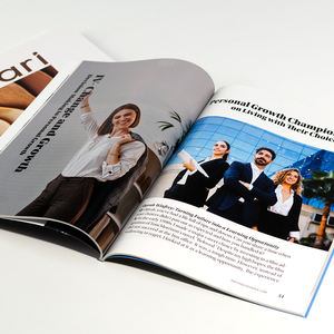 Impression de brochures personnalisées en offset, livrets en couleur, impression de catalogues, papier couché, carton duplex, reliure parfaite - Product Image 4