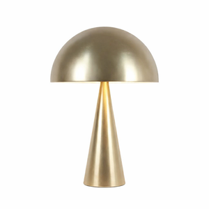 Brass <b>Table</b> Lamp Nordic Modern Luxury Hotel <b>Bedside</b> Mushroom Solid Brass LED Factory Wholesale Crossborder Lachlin <b>Table</b> Lamp - Product Image 4