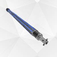 Barre Kelly télescopique à friction en 3 sections pour le pieutage des sols molles |   Tige de forage rotative légère à grande vitesse pour les couches de sable et de silt