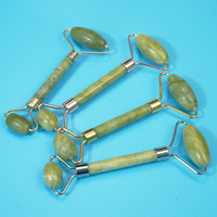 Vente en gros de rouleaux de jade naturel pour le visage et de sets de massage Gua Sha pour la beauté du visage