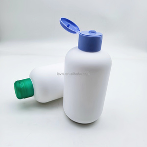 Venta al por mayor 500ml de plástico HDPE Boston botella redonda con tapa abatible serigrafía 33/410 - Product Image 4