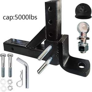 <span class=keywords><strong>Attelage</strong></span> de remorque à trois boules avec goupille d'<span class=keywords><strong>attelage</strong></span> antivol, <span class=keywords><strong>crochet</strong></span> et manille rotative - Product Image 4